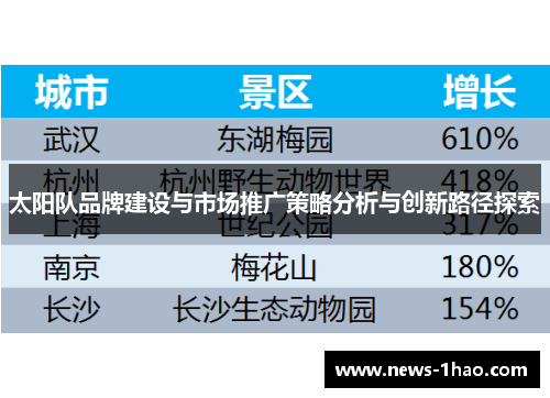 太阳队品牌建设与市场推广策略分析与创新路径探索