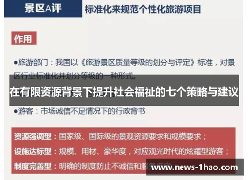 在有限资源背景下提升社会福祉的七个策略与建议